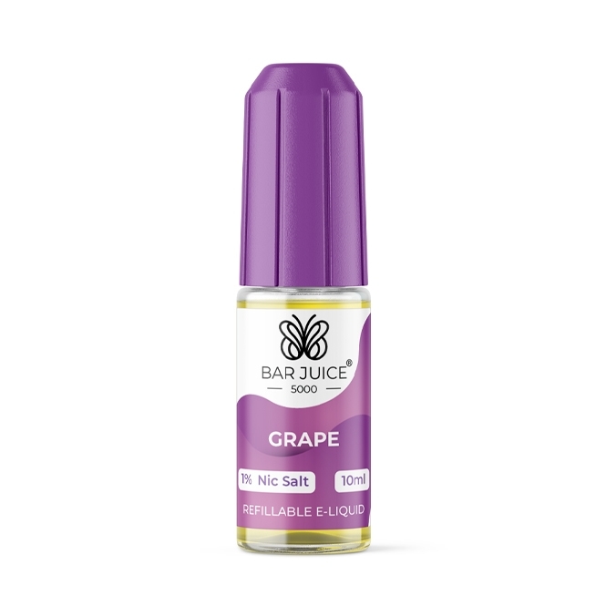 BAR JUICE 5000 Grape 10ml Nic Salt E-Liquid