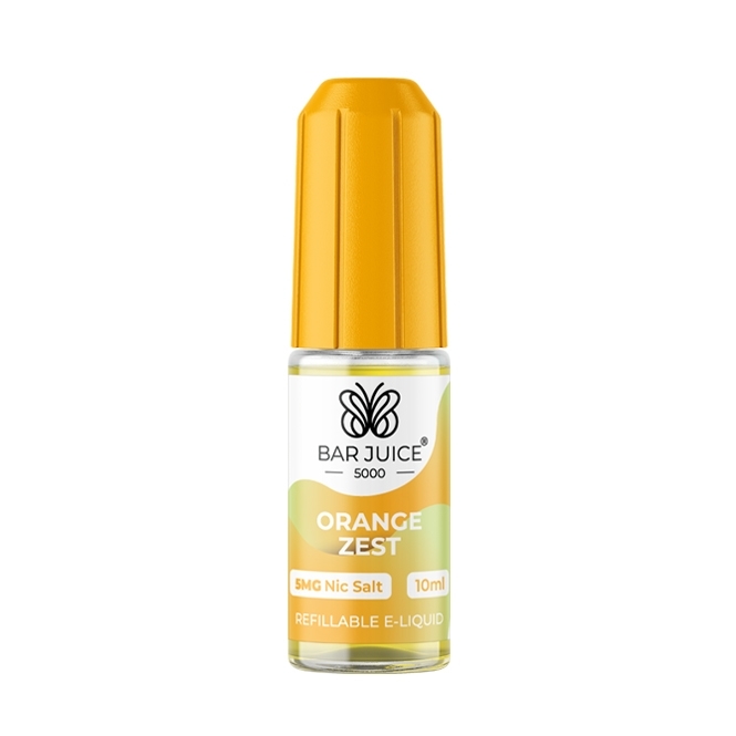 BAR JUICE 5000 Orange Zest 10ml Nic Salt E-Liquid