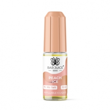 BAR JUICE 5000 Peach Ice 10ml Nic Salt E-Liquid