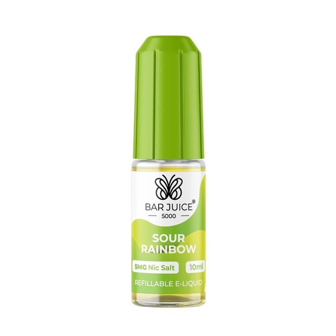BAR JUICE 5000 Sour Rainbow 10ml Nic Salt E-Liquid