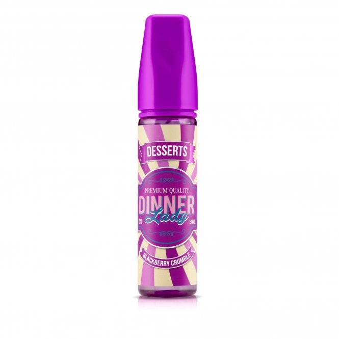 DINNER LADY Blackberry Crumble 50ml Shortfill E-Liquid
