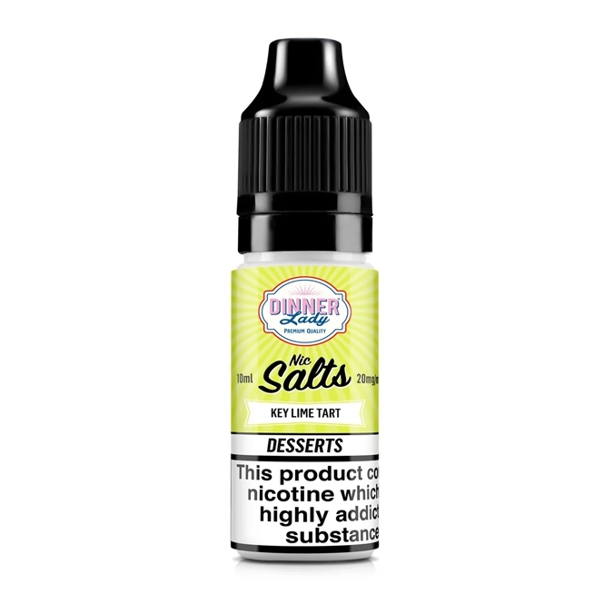 DINNER LADY Key Lime Tart 10ml Nic Salt E-Liquid
