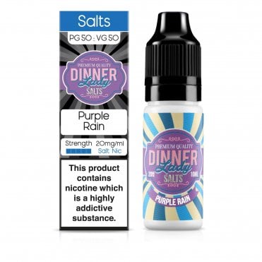 DINNER LADY Purple Rain 10ml Nic Salt E-Liquid