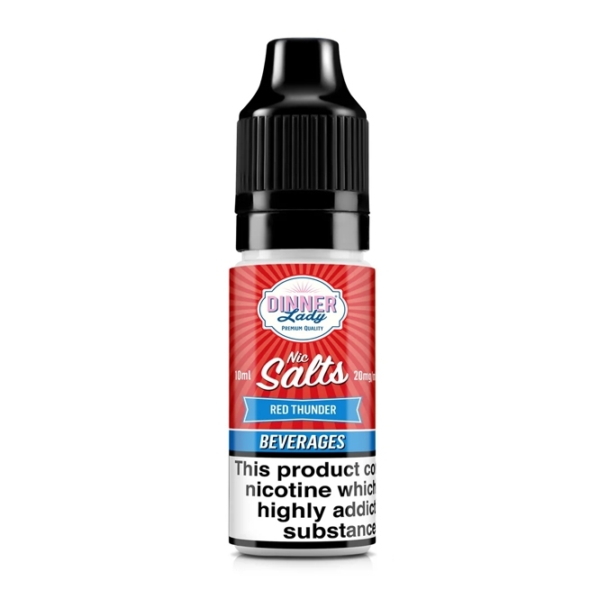 DINNER LADY Red Thunder 10ml Nic Salt E-Liquid