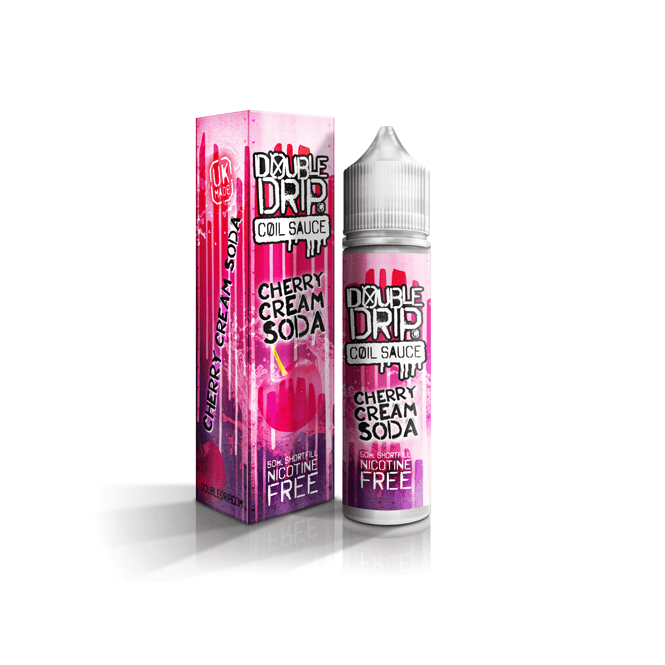 DOUBLE DRIP Cherry Cream Soda 50ml Shortfill E-Liquid
