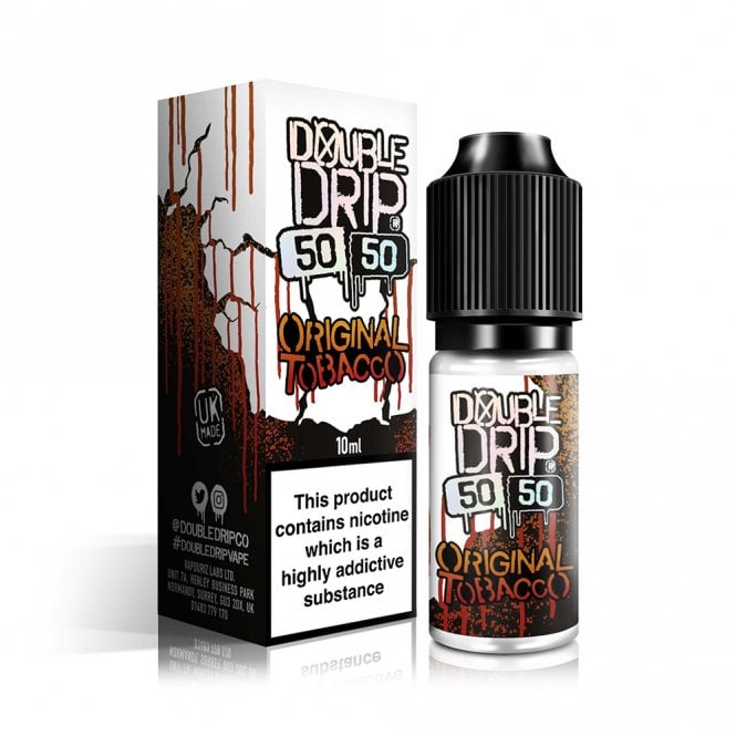 DOUBLE DRIP Original Tobacco 10ml E-Liquid
