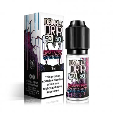 DOUBLE DRIP Raspberry Sherbet 10ml E-Liquid