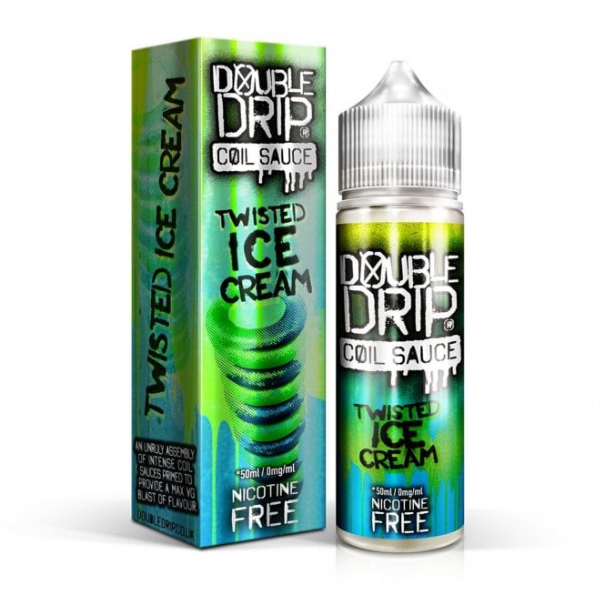 DOUBLE DRIP Twisted Ice Cream 50ml Shortfill E-Liquid