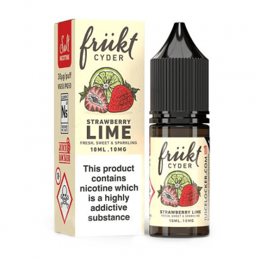 FRUKT Strawberry Lime 10ml Nic Salt E-Liquid