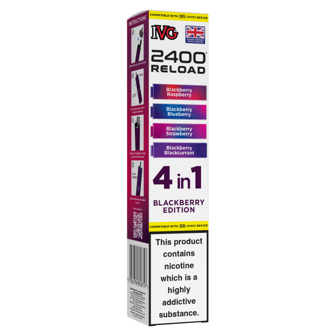 IVG 2400 Reload Prefilled 4 in 1 Pods