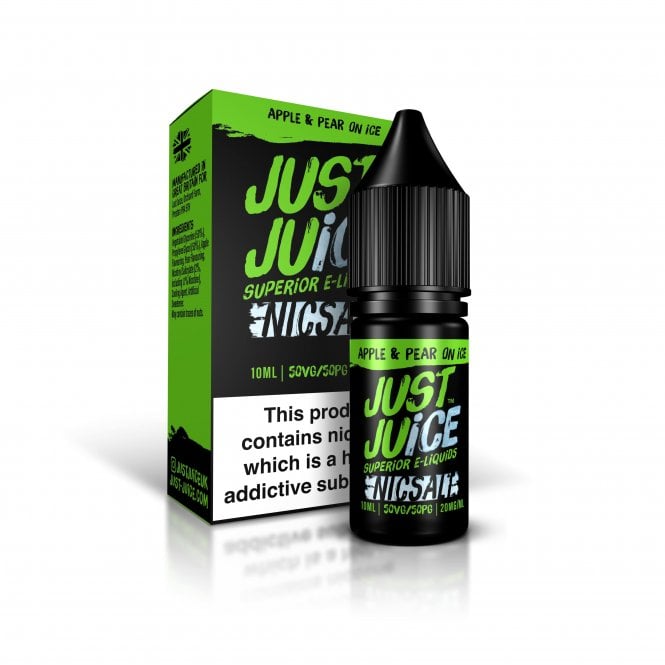 JUST JUICE Apple & Pear on Ice 10ml Nic Salt E-Liquid