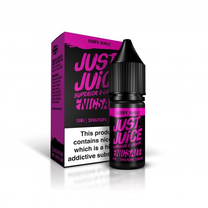 JUST JUICE Berry Burst 10ml Nic Salt E-Liquid