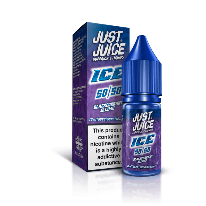 JUST JUICE Blackcurrant & Lime Ice 10ml E-Liquid