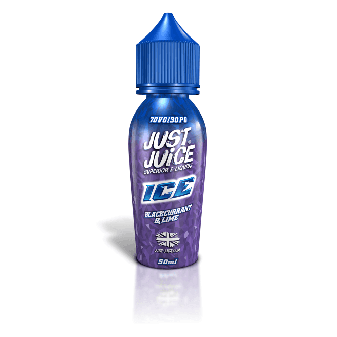 JUST JUICE Blackcurrant & Lime Ice 50ml Shortfill