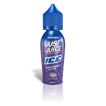 JUST JUICE Blackcurrant & Lime Ice 50ml Shortfill