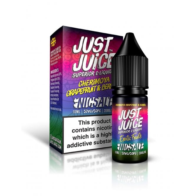 JUST JUICE Cherimoya Grapefruit & Berries 10ml Nic Salt E-Liquid