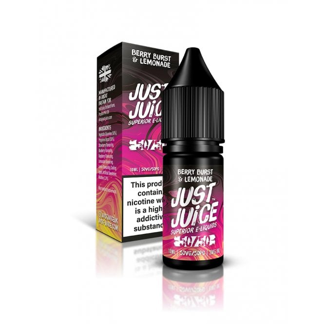 JUST JUICE Fusion Berry Burst & Lemonade 10ml E-Liquid