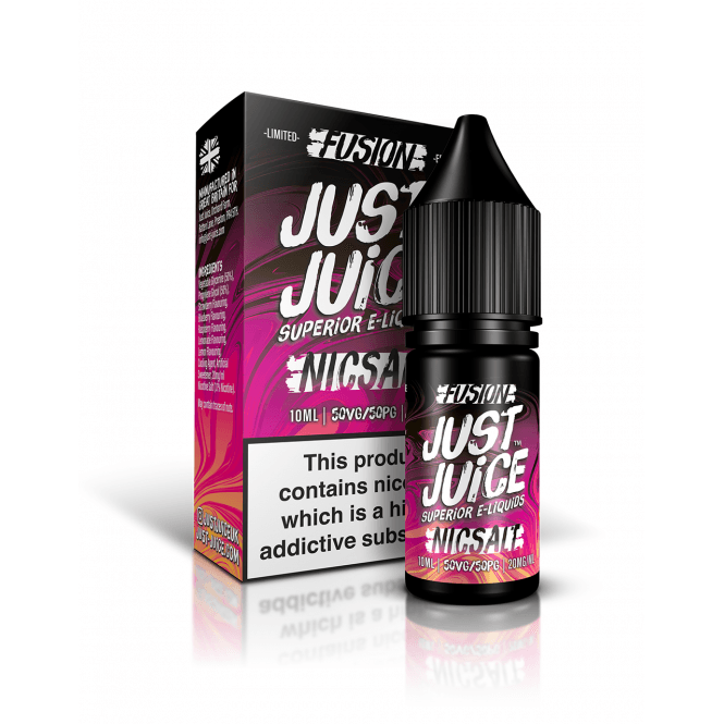 JUST JUICE Fusion Berry Burst & Lemonade 10ml Nic Salt E-Liquid