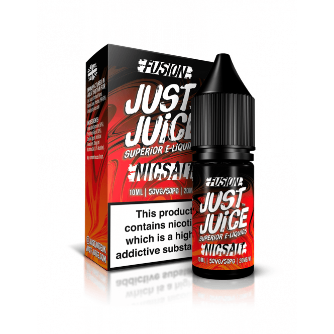 JUST JUICE Fusion Mango & Blood Orange on Ice 10ml Nic Salt E-Liquid