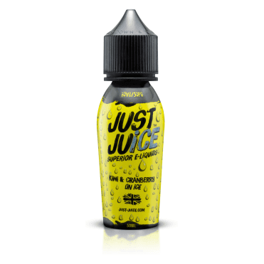 JUST JUICE Kiwi & Cranberry on Ice 50ml Shortfill E-Liquid