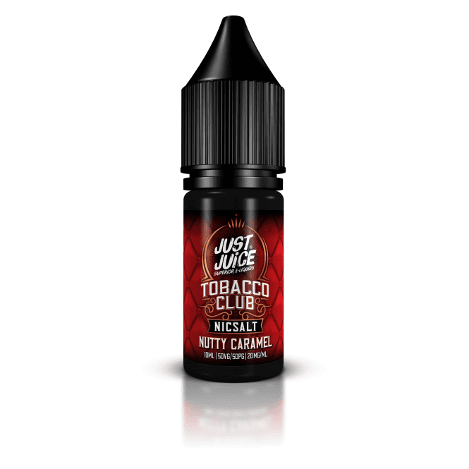 JUST JUICE Nutty Caramel Tobacco 10ml Nic Salt E-Liquid
