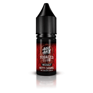 JUST JUICE Nutty Caramel Tobacco 10ml Nic Salt E-Liquid