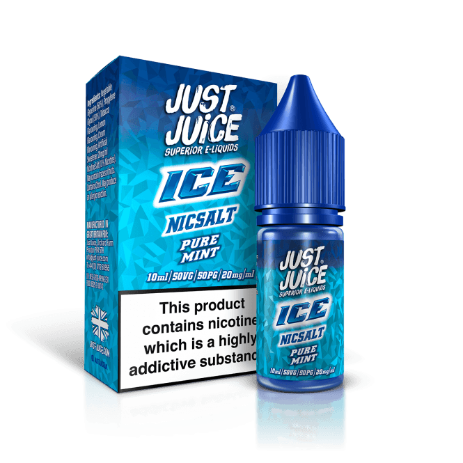JUST JUICE Pure Mint Ice 10ml Nic Salt E-Liquid