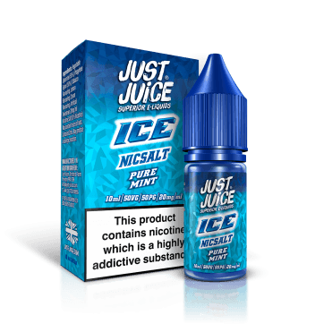 JUST JUICE Pure Mint Ice 10ml Nic Salt E-Liquid