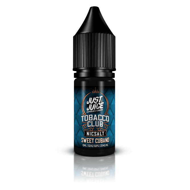 JUST JUICE Sweet Cubano Tobacco 10ml Nic Salt E-Liquid