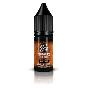 JUST JUICE Vanilla Toffee Tobacco 10ml Nic Salt E-Liquid