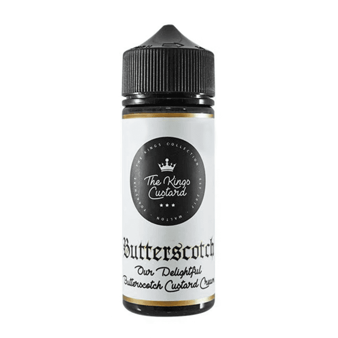 KINGS CUSTARD Butterscotch Custard 100ml Shortfill E-Liquid