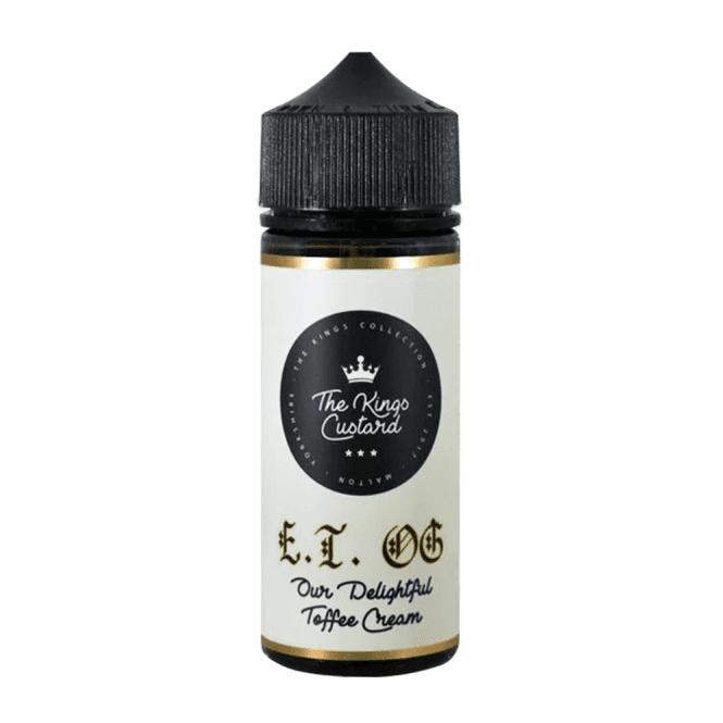 KINGS CUSTARD English Toffee 100ml Shortfill E-Liquid