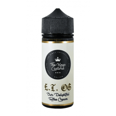 KINGS CUSTARD English Toffee 100ml Shortfill E-Liquid