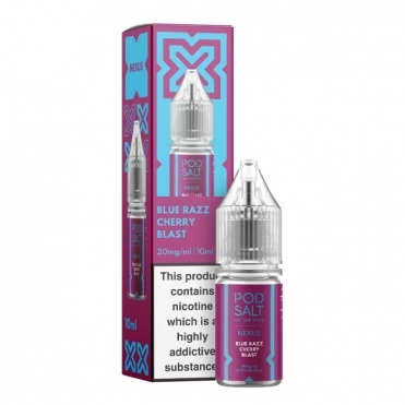NEXUS Blue Razz Cherry Blast 10ml Nic Salt E-Liquid