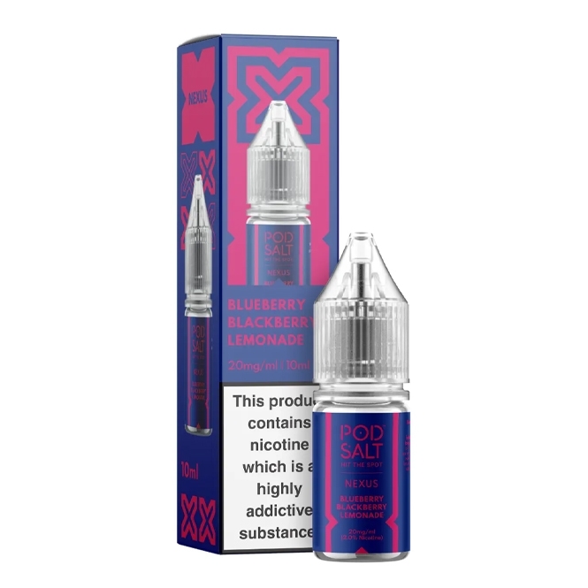 NEXUS Blueberry Blackberry Lemonade 10ml Nic Salt E-Liquid
