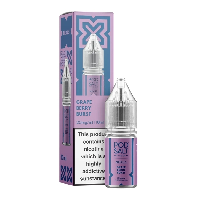 NEXUS Grape Berry Burst 10ml Nic Salt E-Liquid