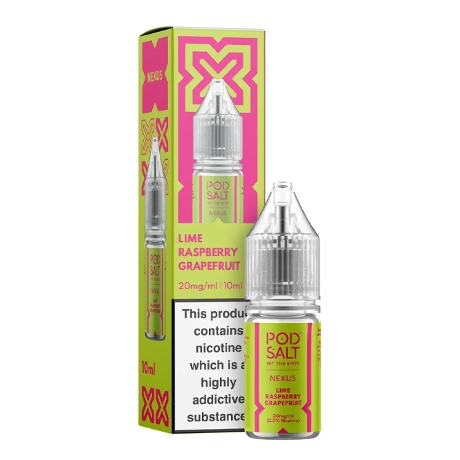 NEXUS Lime Raspberry Grapefruit 10ml Nic Salt E-Liquid