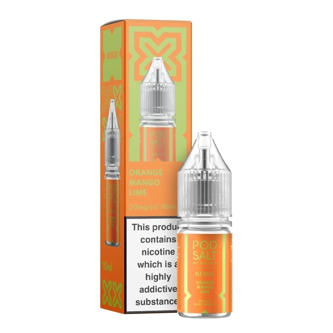 NEXUS Orange Mango Lime 10ml Nic Salt E-Liquid