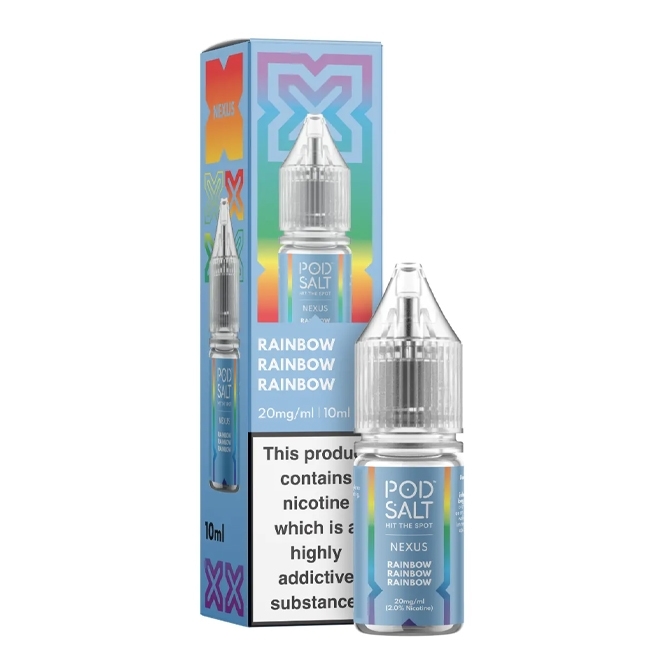 NEXUS Rainbow 10ml Nic Salt E-Liquid