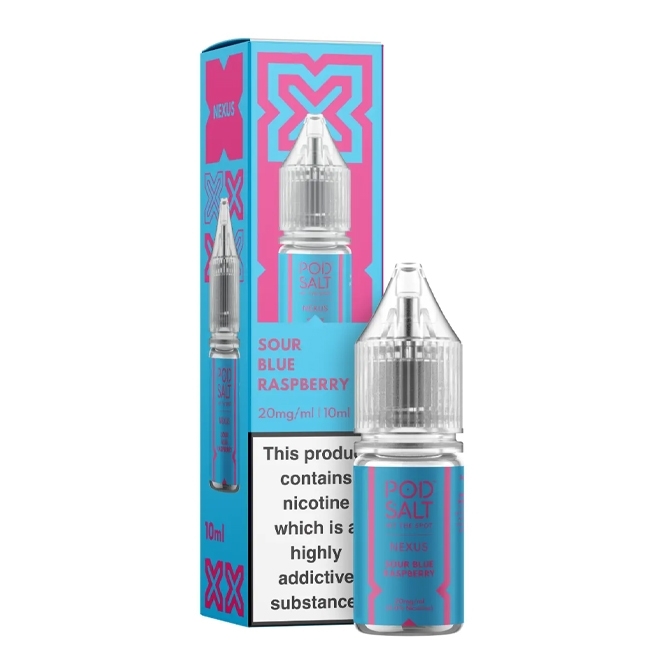 NEXUS Sour Blue Raspberry 10ml Nic Salt E-Liquid