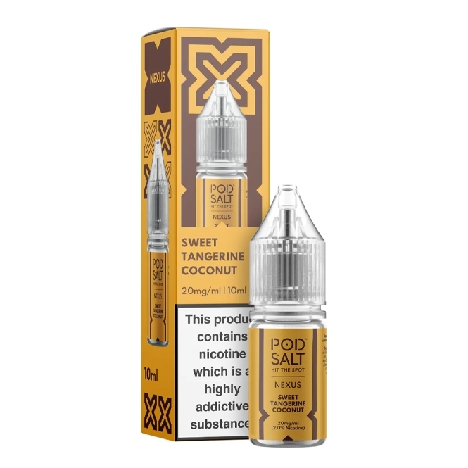 NEXUS Sweet Tangerine Coconut 10ml Nic Salt E-Liquid
