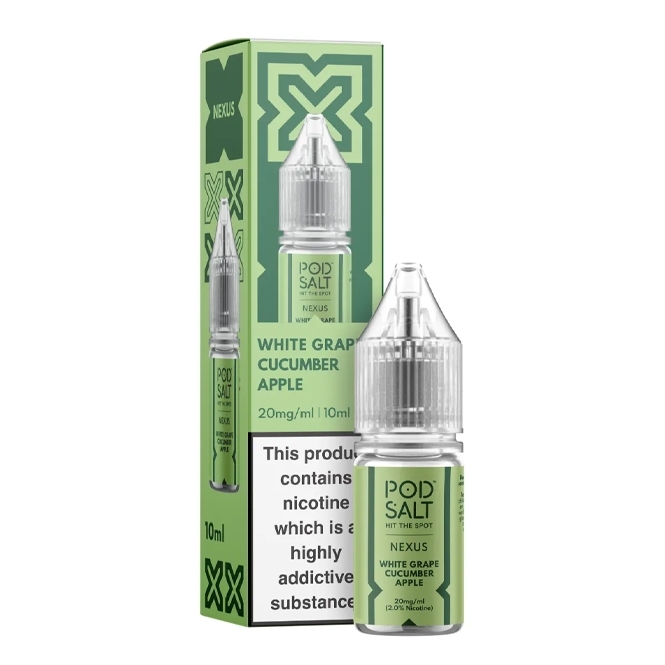 NEXUS White Grape Cucumber Apple 10ml Nic Salt E-Liquid