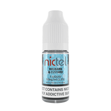 NICTEL Rhubarb & Custard 10ml E-Liquid