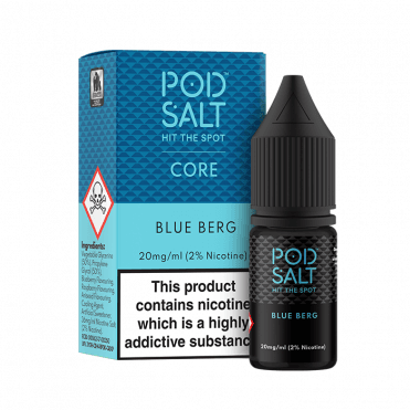 POD SALT Blue Berg 10ml Nic Salt E-Liquid