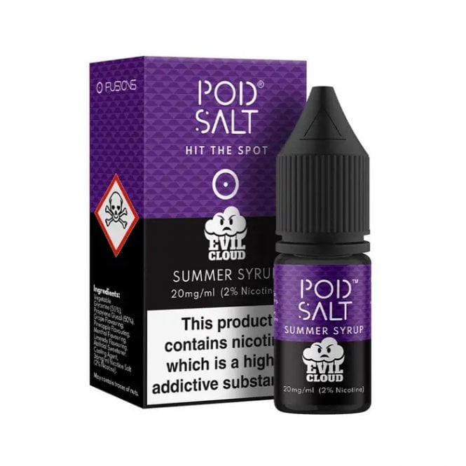 POD SALT Summer Syrup 10ml Nic Salt E-Liquid
