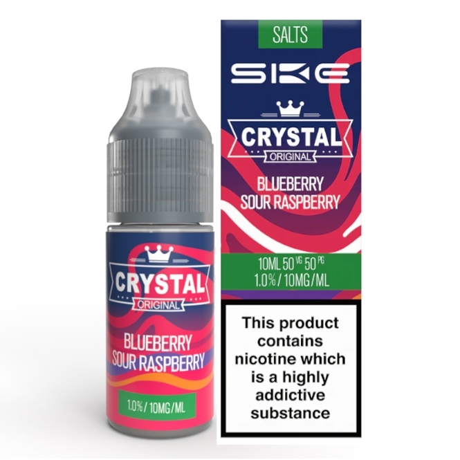 SKE CRYSTAL Blueberry Sour Raspberry 10ml Nic Salt E-Liquid