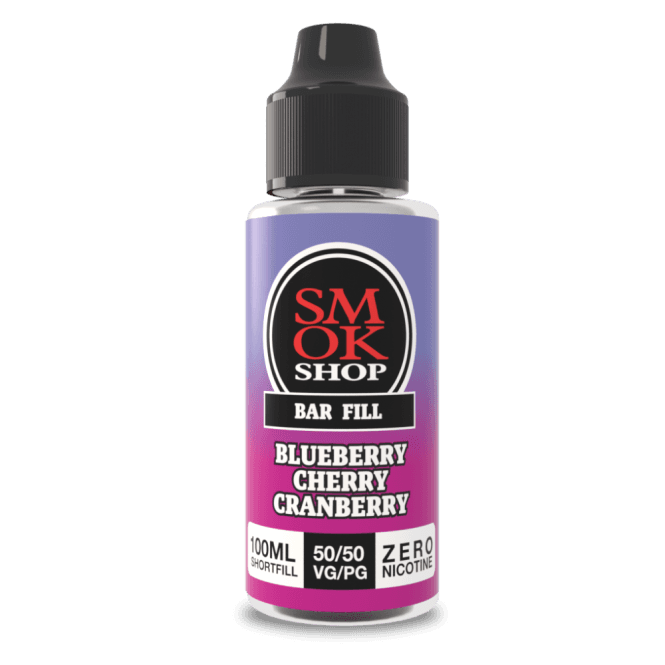 SMOKSHOP Bar Fill Blueberry Cherry Cranberry 100ml E-Liquid