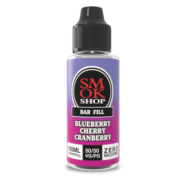SMOKSHOP Bar Fill Blueberry Cherry Cranberry 100ml E-Liquid