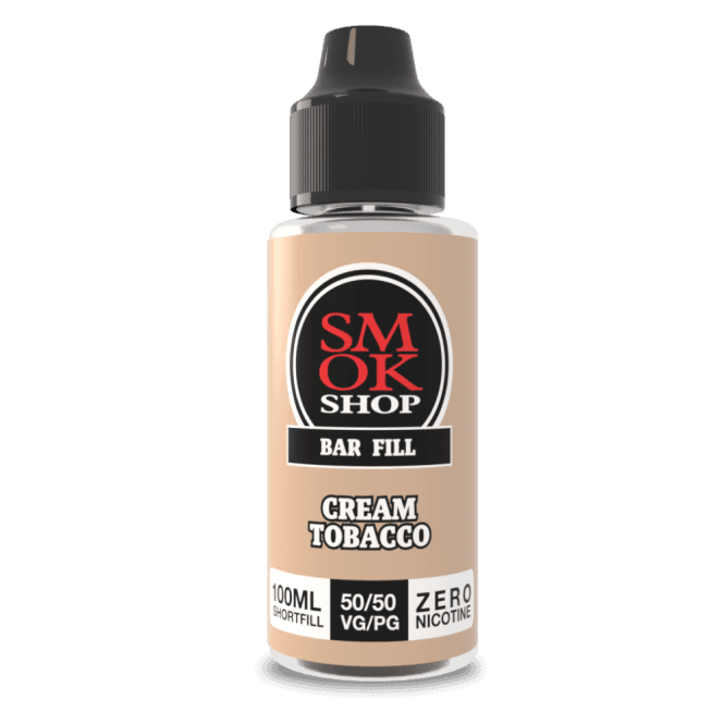 SMOKSHOP Bar Fill Cream Tobacco 100ml E-Liquid