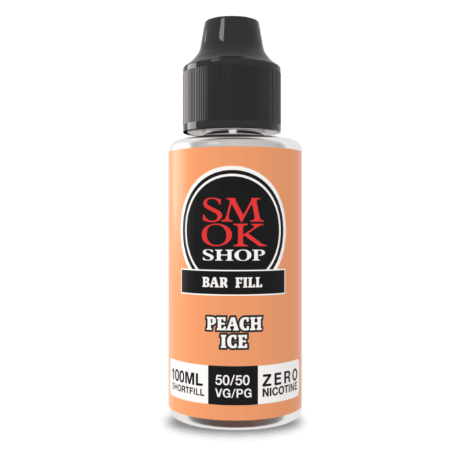 SMOKSHOP Bar Fill Peach Ice 100ml E-Liquid